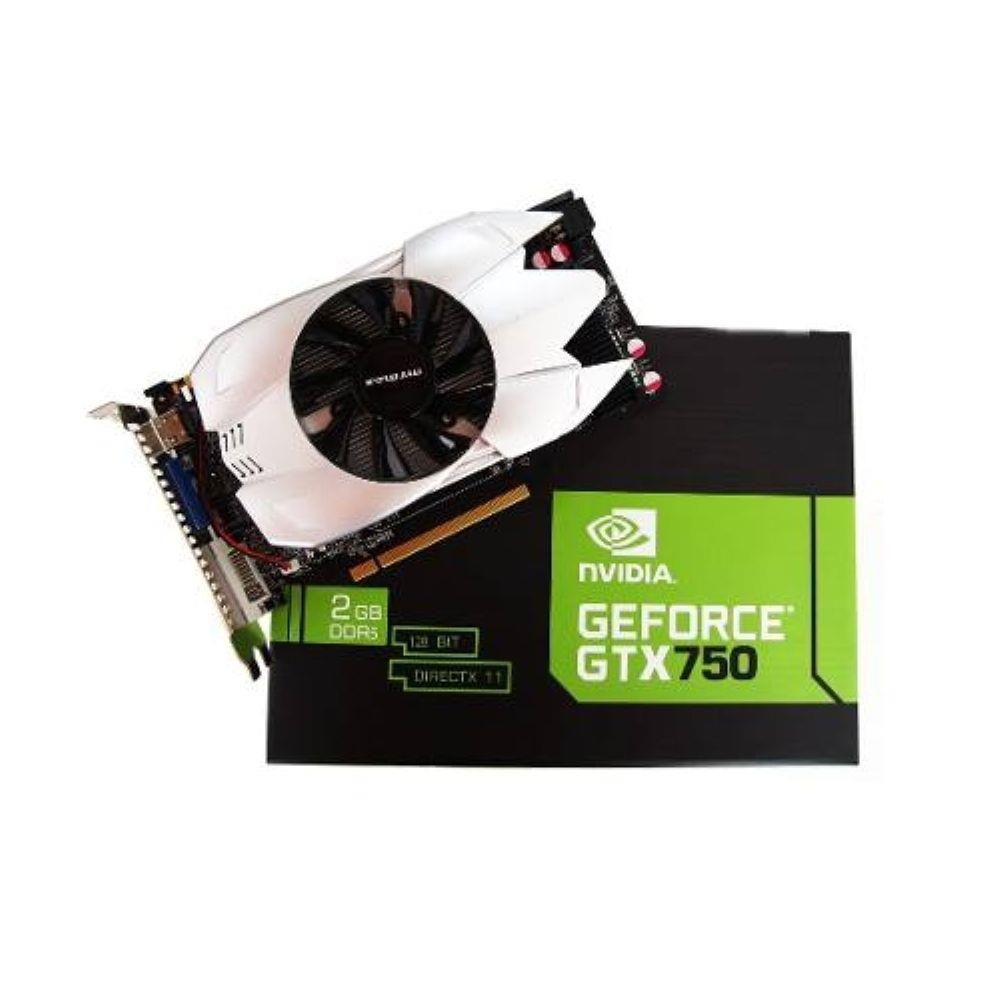 Placa De Video Geforce Nvidia Gtx 750 2gb Ddr5- 128bits‎