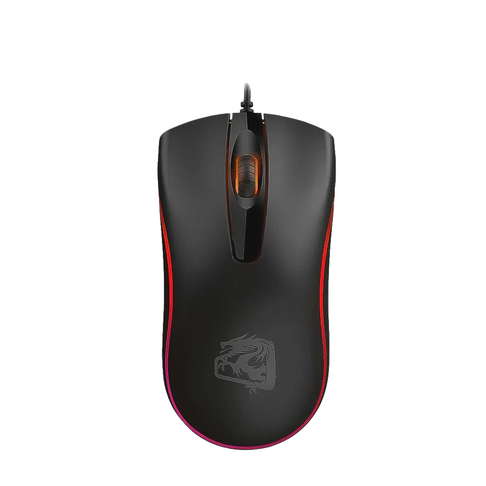 Kit Combo Teclado, Mouse, Headset e Mousepad Gamer RED Dragon War ELG CGDW41R