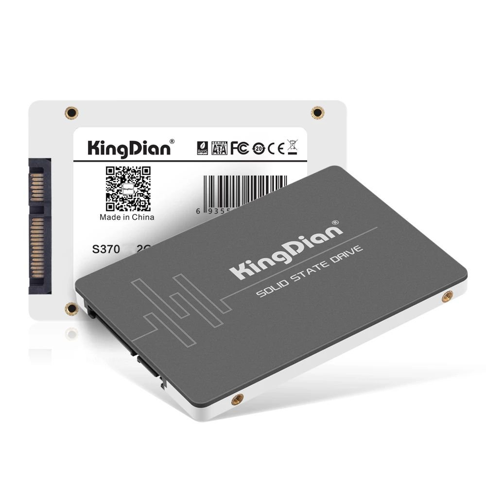 HD SSD Kingdian 128Gb Solid State Driver 2.5 Sata3 Leitura 550Mb/s Escrita 400Mb/s Killer S370