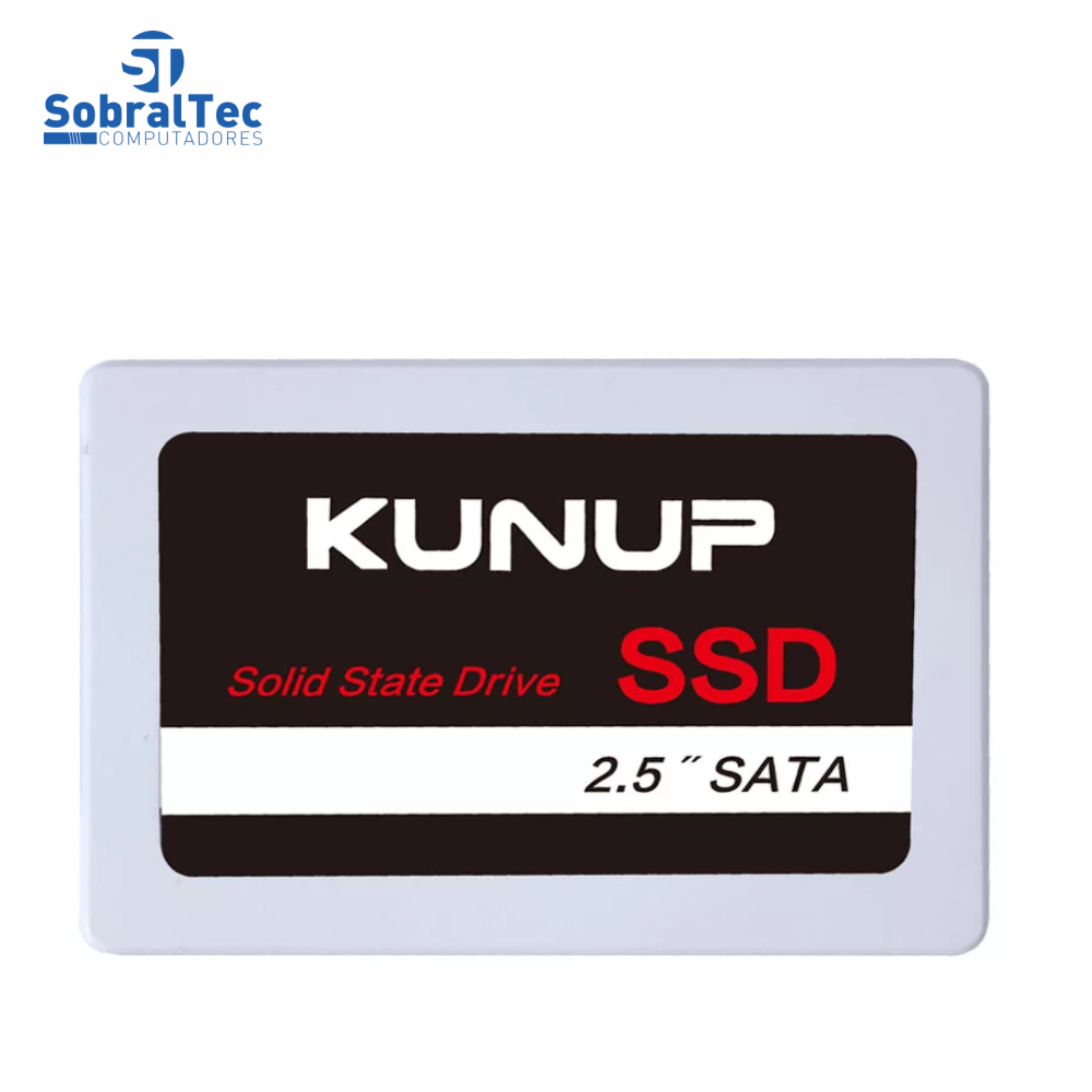HD SSD Kunup 120Gb 2.5 Sata Leitura 500Mbps Gravação 200Mbps  KP168-120Gb