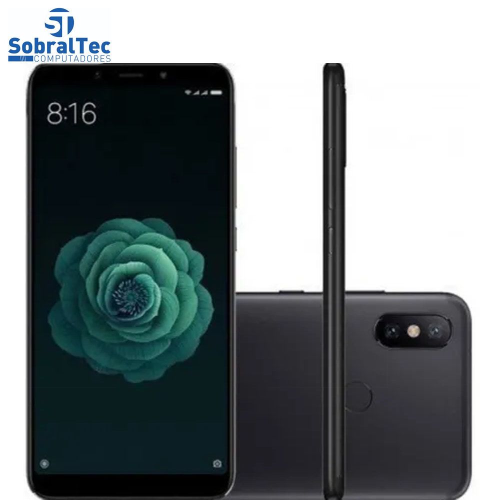 Smartphone Redmi Mi A2 64GB 4GB Ram 2 Chip Preto