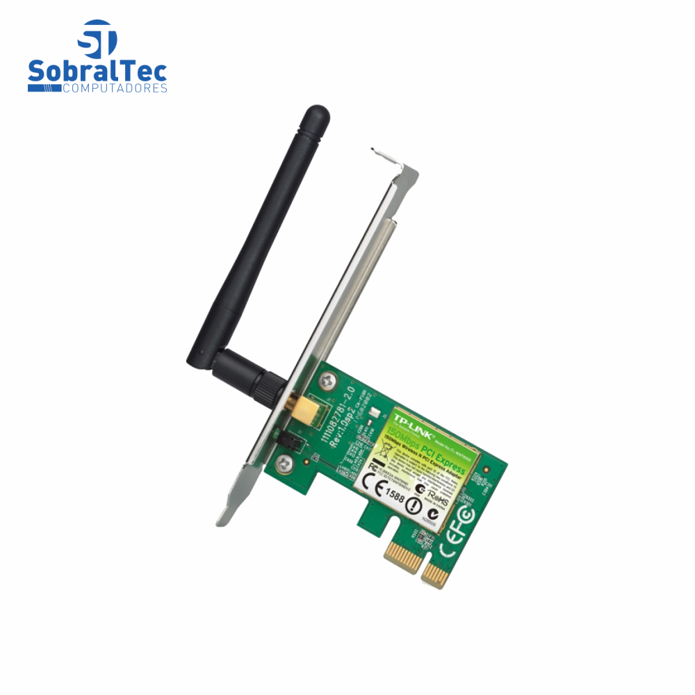 Placa Pci Wireless N 150Mbps TL-WN781ND TP-Link