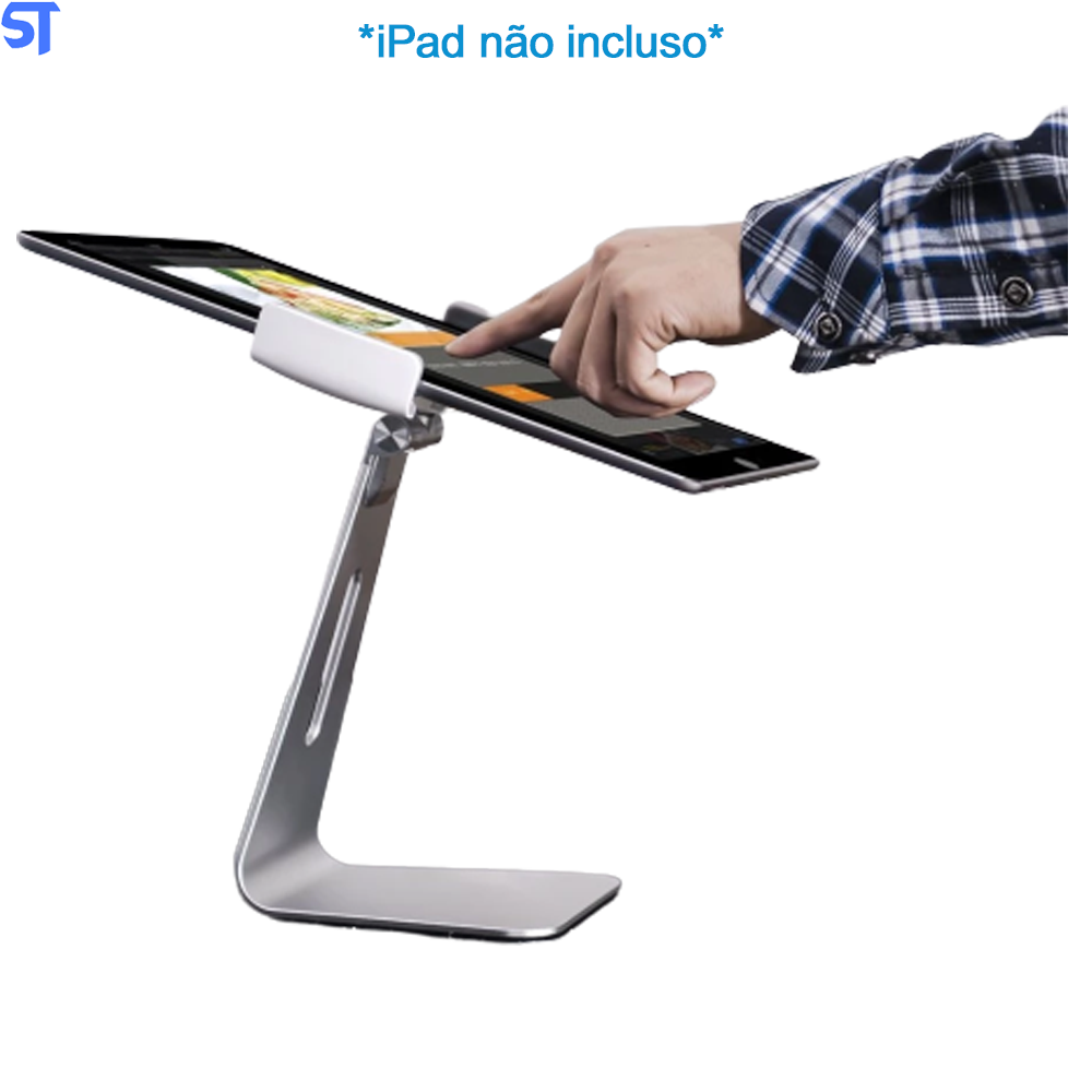 Suporte De Alumínio Regulável Até 180° Para iPad Mini Pro Surface