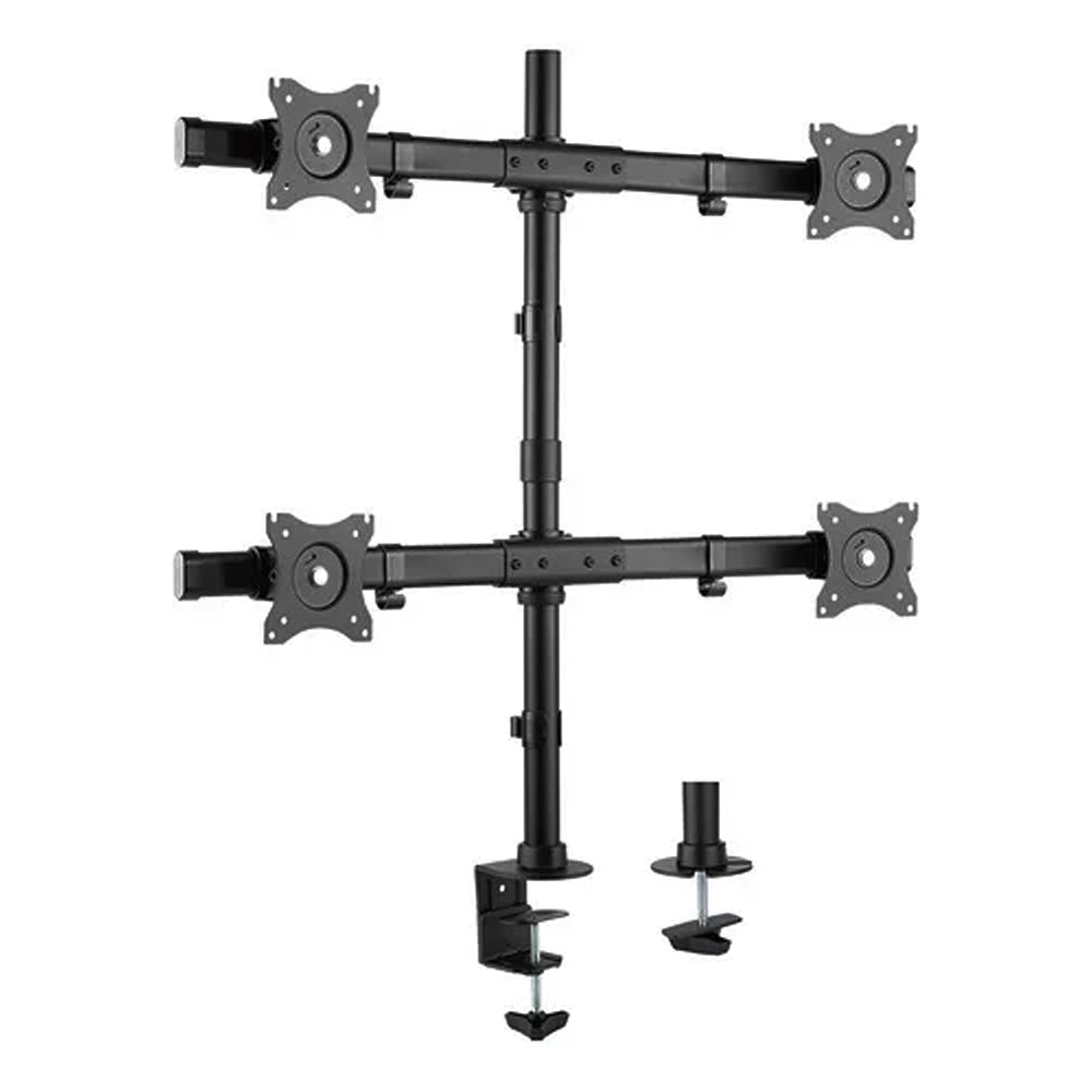 Suporte Articulado 4 Monitores 15 a 27 Com Base Morsa F160ND4 ELG