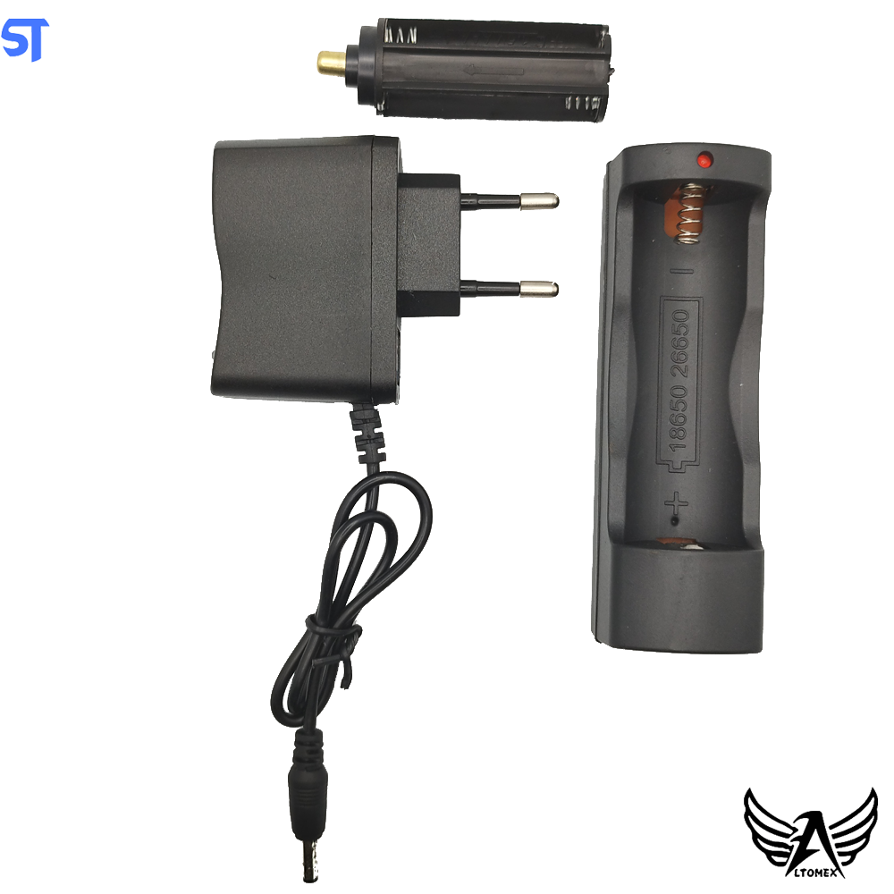 Lanterna Tática Multifuncional Led Recarregável Altomex X900 - ALB9001