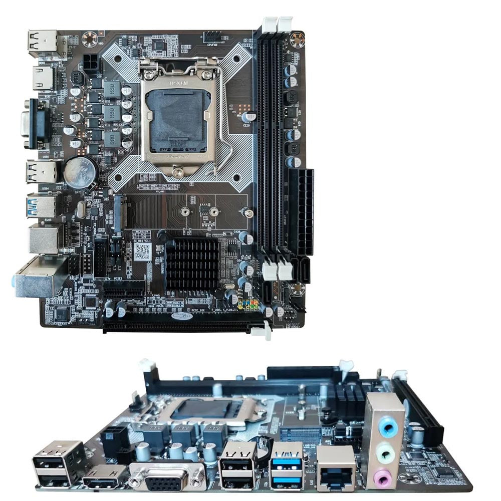 Placa Mãe 1150 H81 DDR3 | Rede 10/100/1000 | Com Slot Para SSD M2 - OEM | Bluecase BMBH81