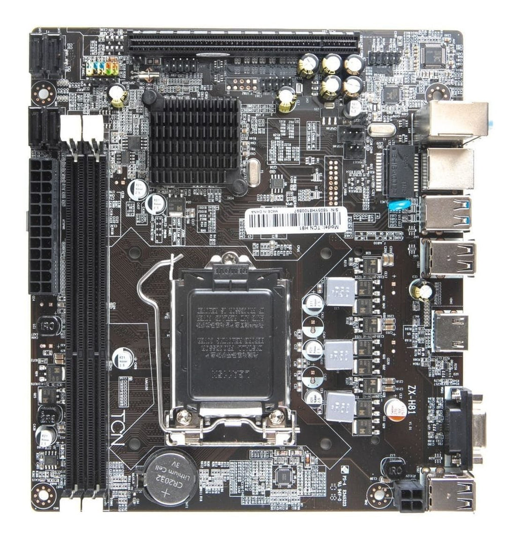 Placa Mãe TCN H81 Micro ATX LGA 1150 DDR3 HDMI