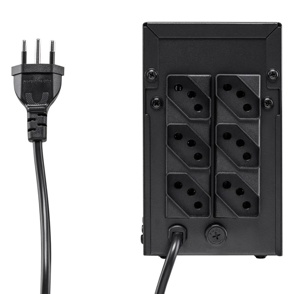 Nobreak Interativo Xnb Intelbras 720va Bivolt Saída 115v 6 Tomada