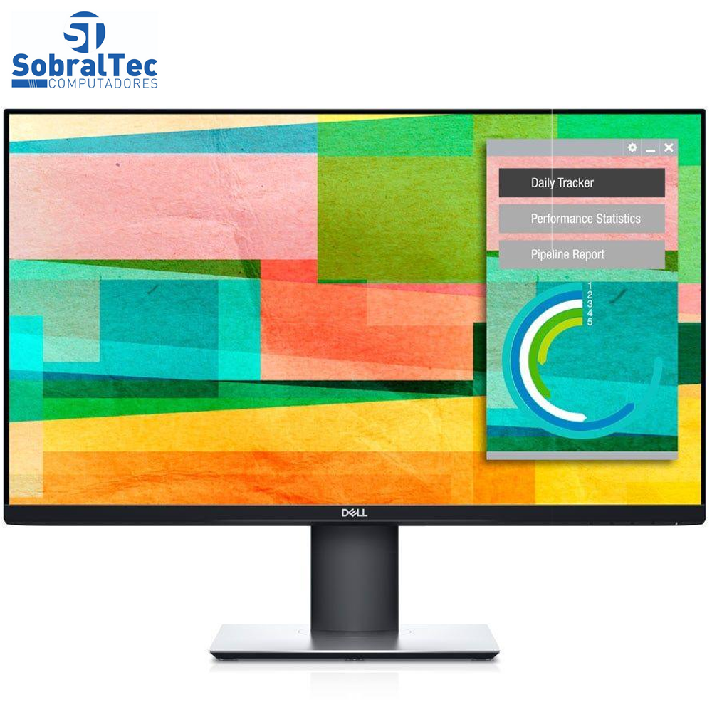 Monitor Dell Professional LED Full HD IPS 27” P2719H Preto