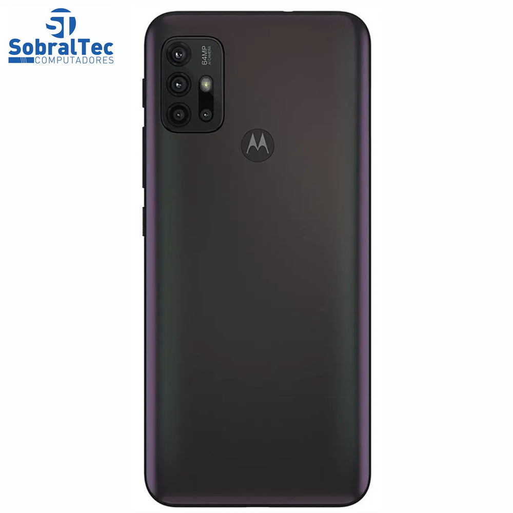 Smartphone Motorola Moto G30 128GB Dark Prism 4G - 4GB RAM Tela 6,5” Câm. Quádrupla + Selfie 13MP