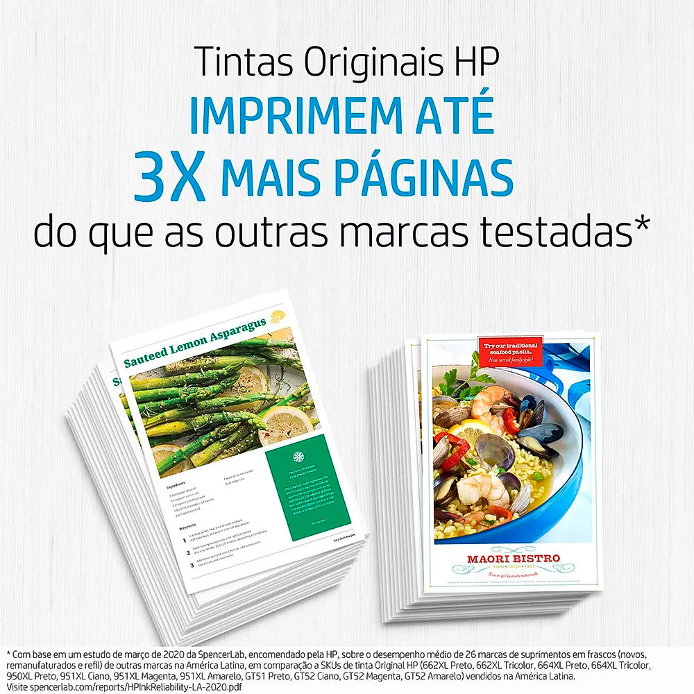 Cartucho de Tinta HP DesignJet 711 | T120, T130, T520 | 38ml Preto HP Original - CZ129AB