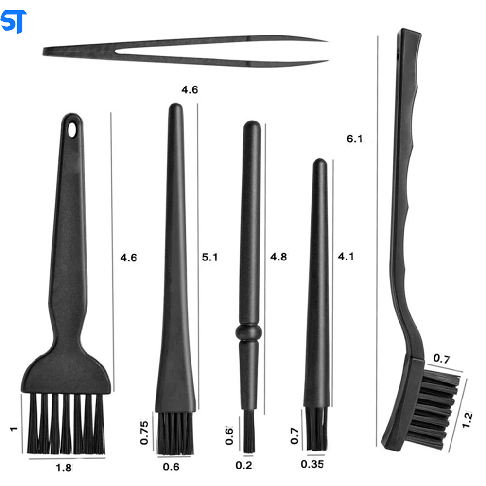 Kit de Limpeza Anti-Estática Com 6 peças Inclusas