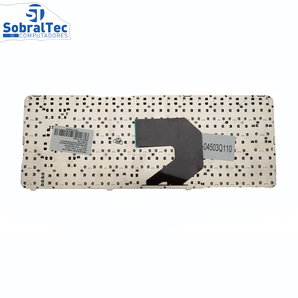 Teclado Notebook Compativel Com Hp Pavilion G4-2000 G4-2120 G4-2140 - Preto - Br Uk style - Frame