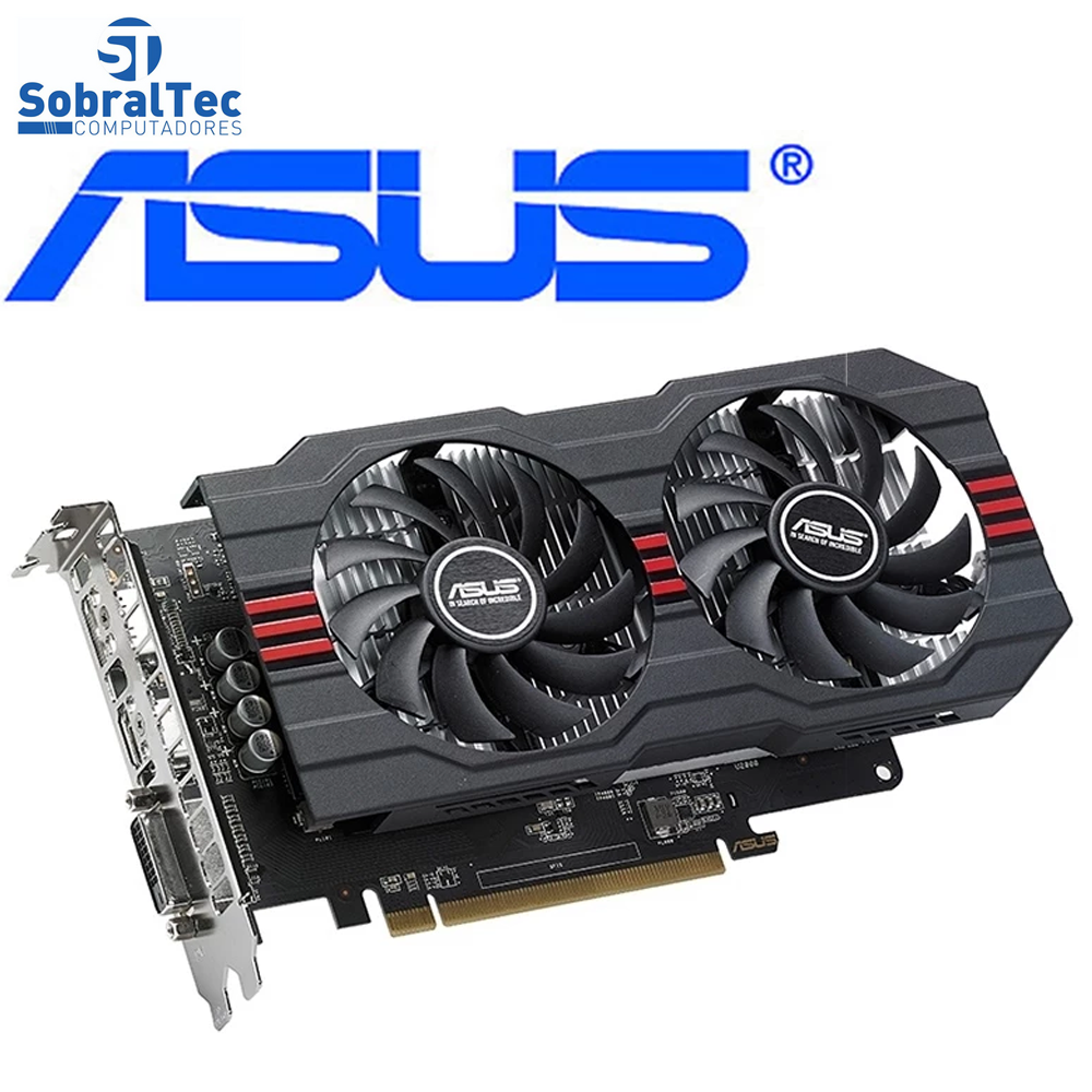 Placa De Vídeo Radeon RX 560 4GB 128Bit ASUS Graphics Cards