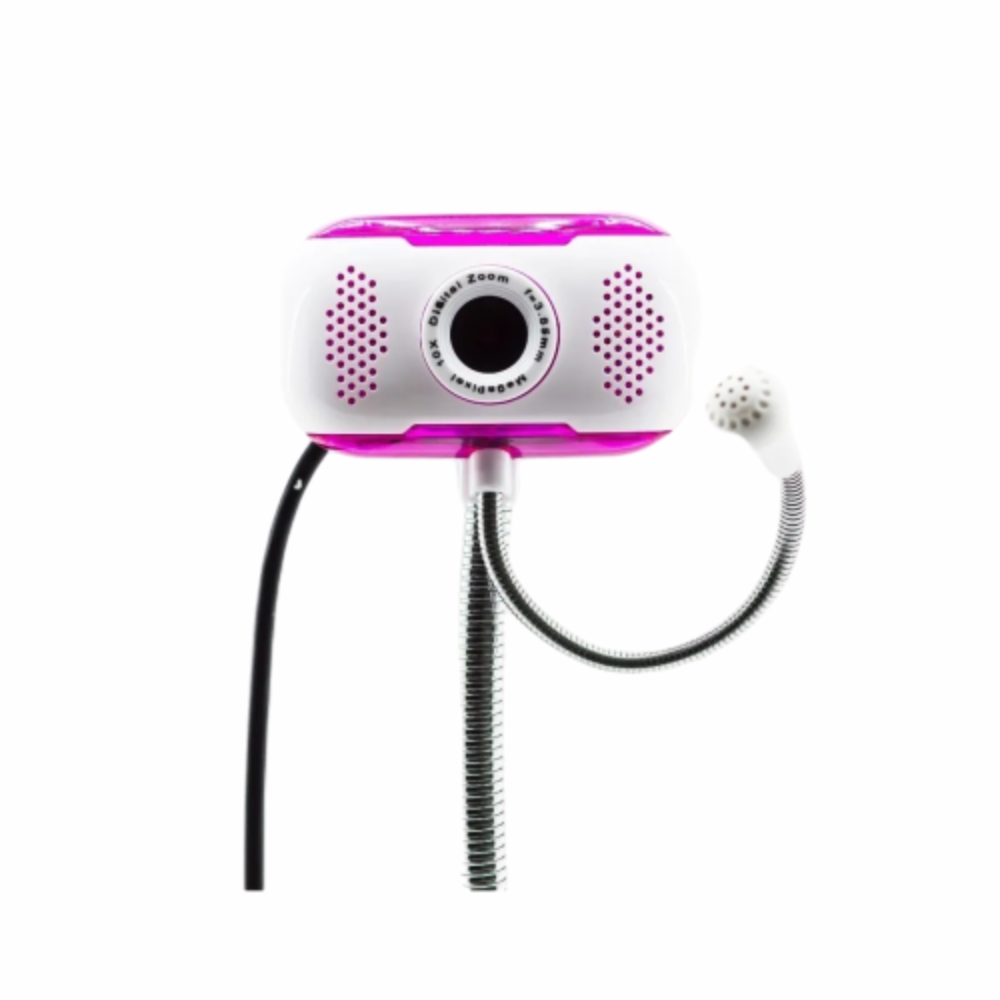 Webcam De Mesa 480 Pixels Com Microfone Cabo Usb Iyigle Eg-072