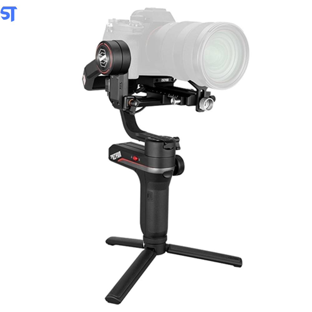 Estabilizador Zhiyun Weebill S Gimbal Portátil de 3 Eixos para Câmera Sem Sspelho e DSLR- Canon 5DIV 5DIII EOS R Sony A7