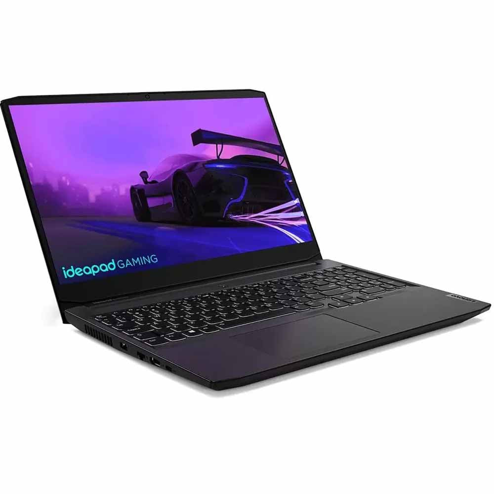 Notebook Gamer Lenovo Gaming 3i Core i5-11300H GeForce GTX1650 8GB RAM 512GB SSD 15.6 Full HD, Linux, Preto - 82MGS00200