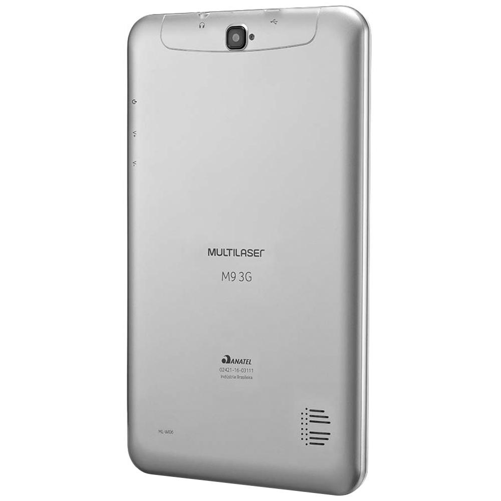 Tablet Multilaser M9 3g 1Gb Ram 8Gb Armazenamento 9" Polegadas Quad Core Dual Câmera Dual Chip