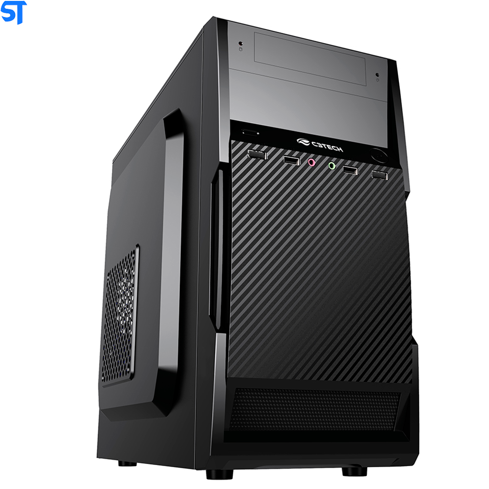 Computador Core i3 10100 Decima Geração - 4GB Memória Ram DDR4- SSD Kingston 240GB-ATX MT-25V2BK