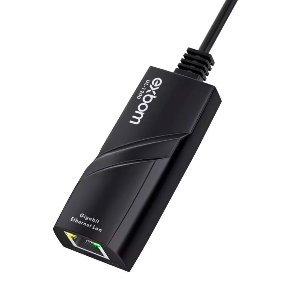 Adaptador de Rede USB 3.0 Para Rede Lan Ethernet Gigabyte 10/100/1000, Full-Duplex UL-1200,  EXBOM 04167