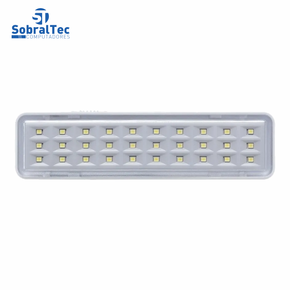 Luminária De Led Intelbras LEA 30 Bivolt 30 Leds Luz De Emergência Autônoma