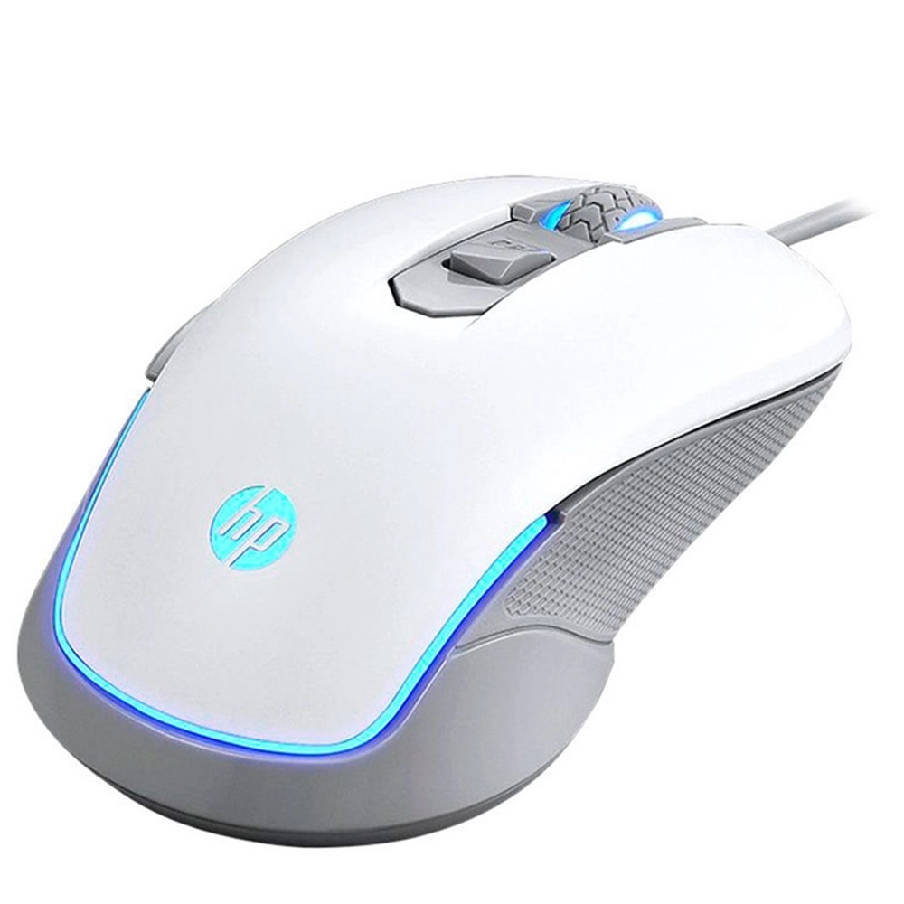 Mouse Gamer USB M200 HP 2400DPI LED Branco