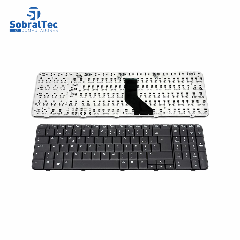 Teclado Notebook Compativel Com Hp Pavilion G60 / Compaq Cq60 Black - Pt