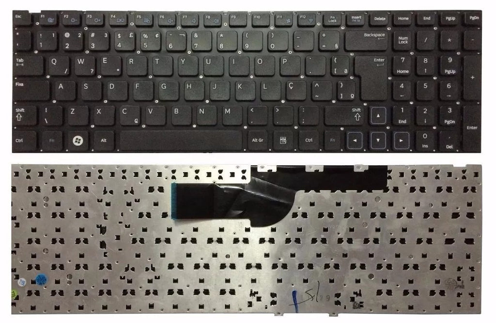 Teclado Notebook Samsung Np300e5a Np300e5c Np300v5a Np300e5a C/ Numérico