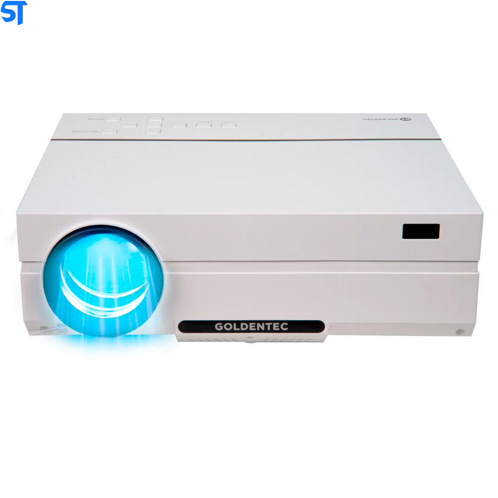Projetor 3500 Lumens Full HD com HDMI, USB, AV e VGA | Goldentec