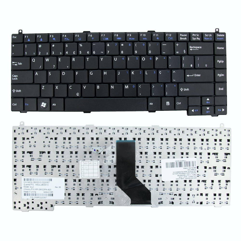 Teclado Para Notebook Lg R410 P/n: Mp-04653a0-9205 Modelo: QL3