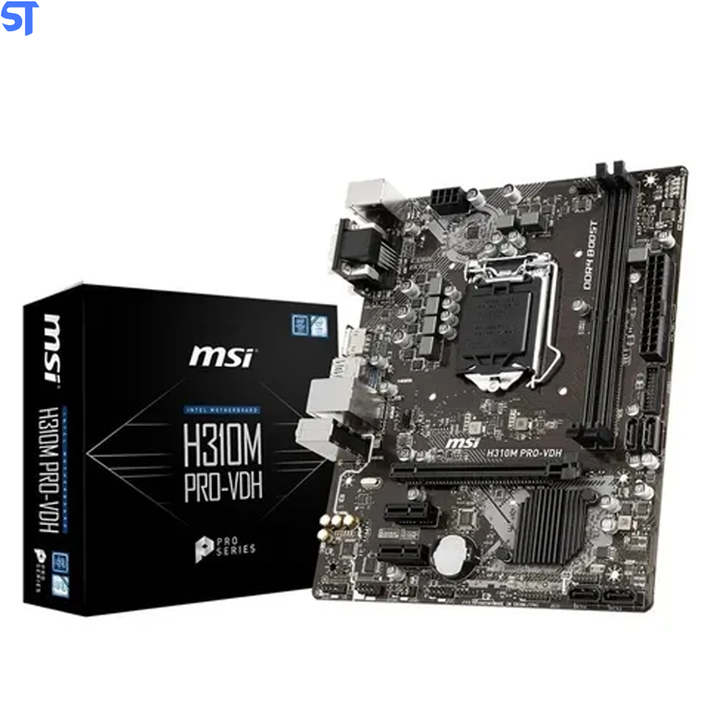 Placa Mãe Msi H310m Pro-Vdh Plus Intel 1151 Ddr4 Chipset H310