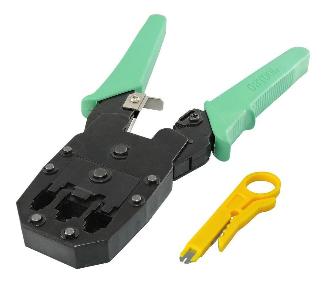 Alicate Para Cripagem RJ45 E RJ11 Ob-315