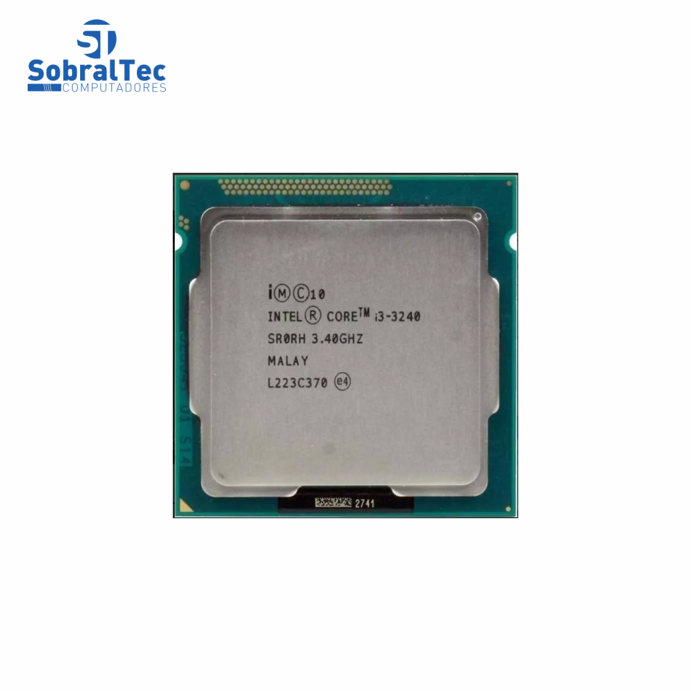 Computador Core i3-3240 HD SSD 128GB Memória Ram 4GB Gabinete C3Tec Com Teclado e Mouse