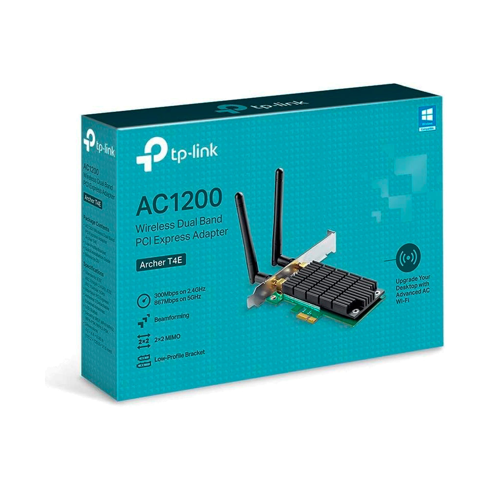 Placa de Rede Wireless Pci Express Tp-Link Archer T4e Ac1200