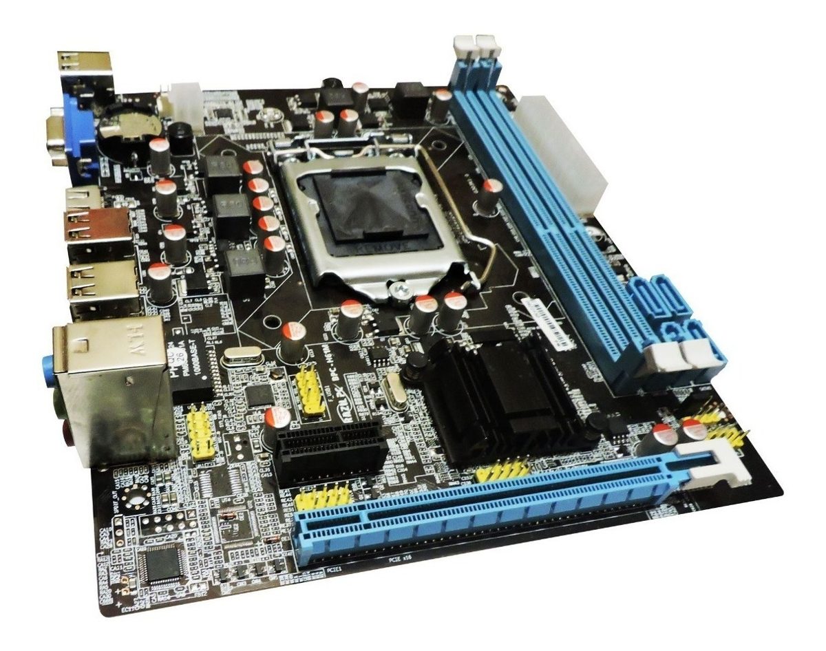 Placa Mãe Lga 1155 Ddr3 TG-H61-S -Hdmi Porta Ps2 2°/3° Ger. Foxconn