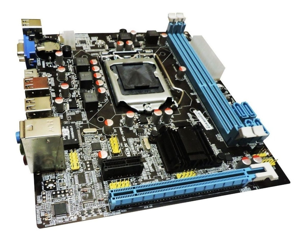 Placa Mãe Lga 1155 Ddr3 TG-H61-S -Hdmi Porta Ps2 2°/3° Ger. Foxconn