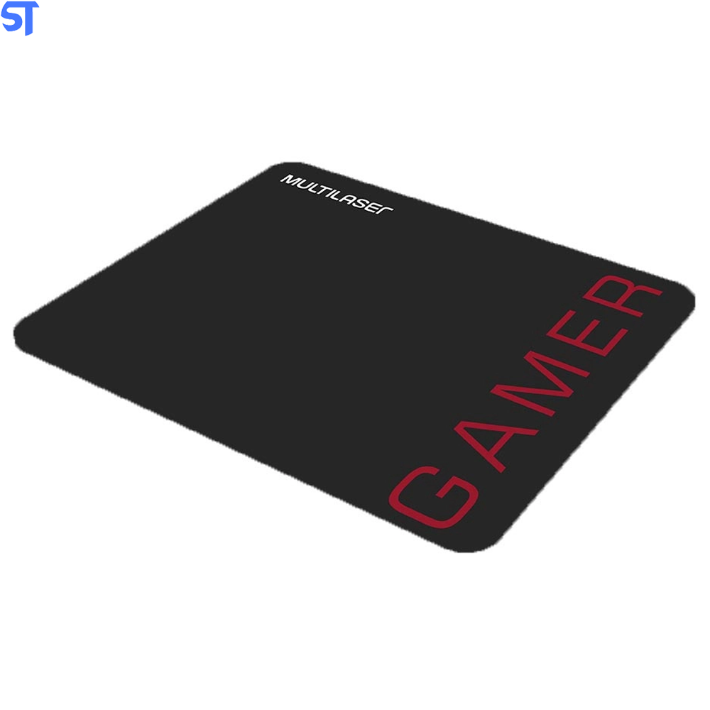 Combo Mouse 3200 Dpi e Mousepad Gamer Vermelho - Mo306