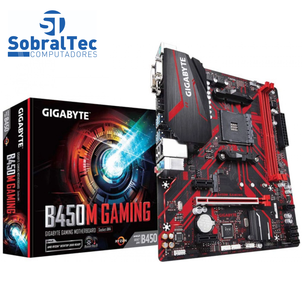Computador Gamer Ryzen 5 Memória 16GB _HD SSD 128GB- Arm. HD 500GB-PL Video RX 470 4GB 256Bit Com Som Behringer
