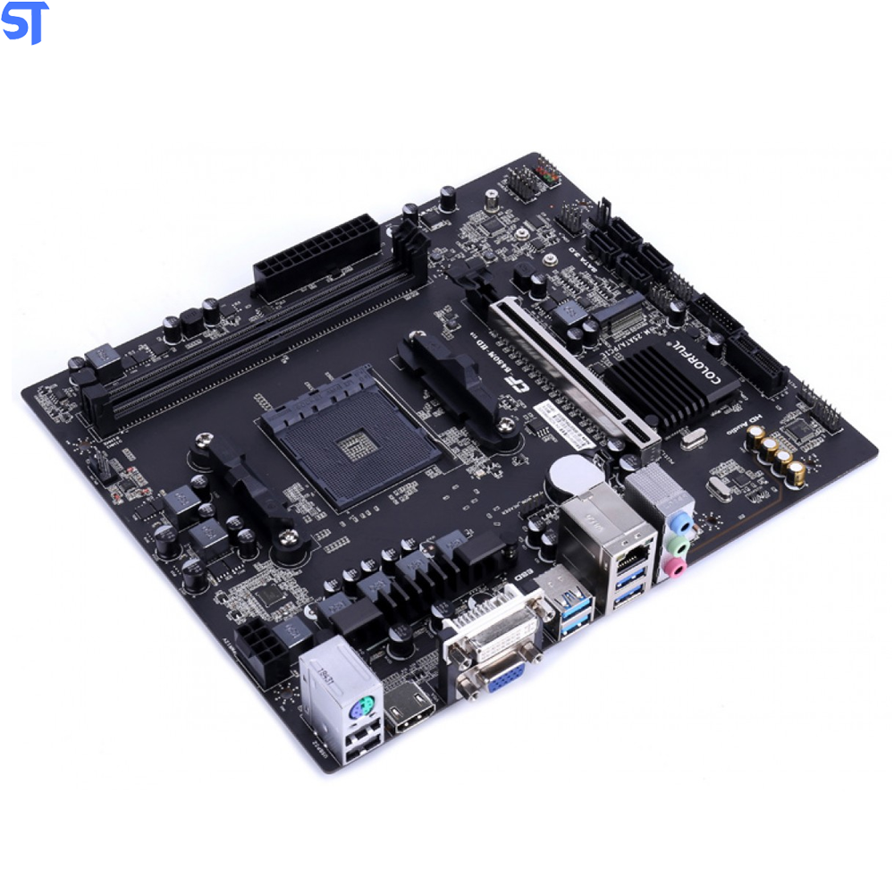 Placa Mãe Colorful Battle-AX B450M-HD V14  Soquete AM4  DDR4