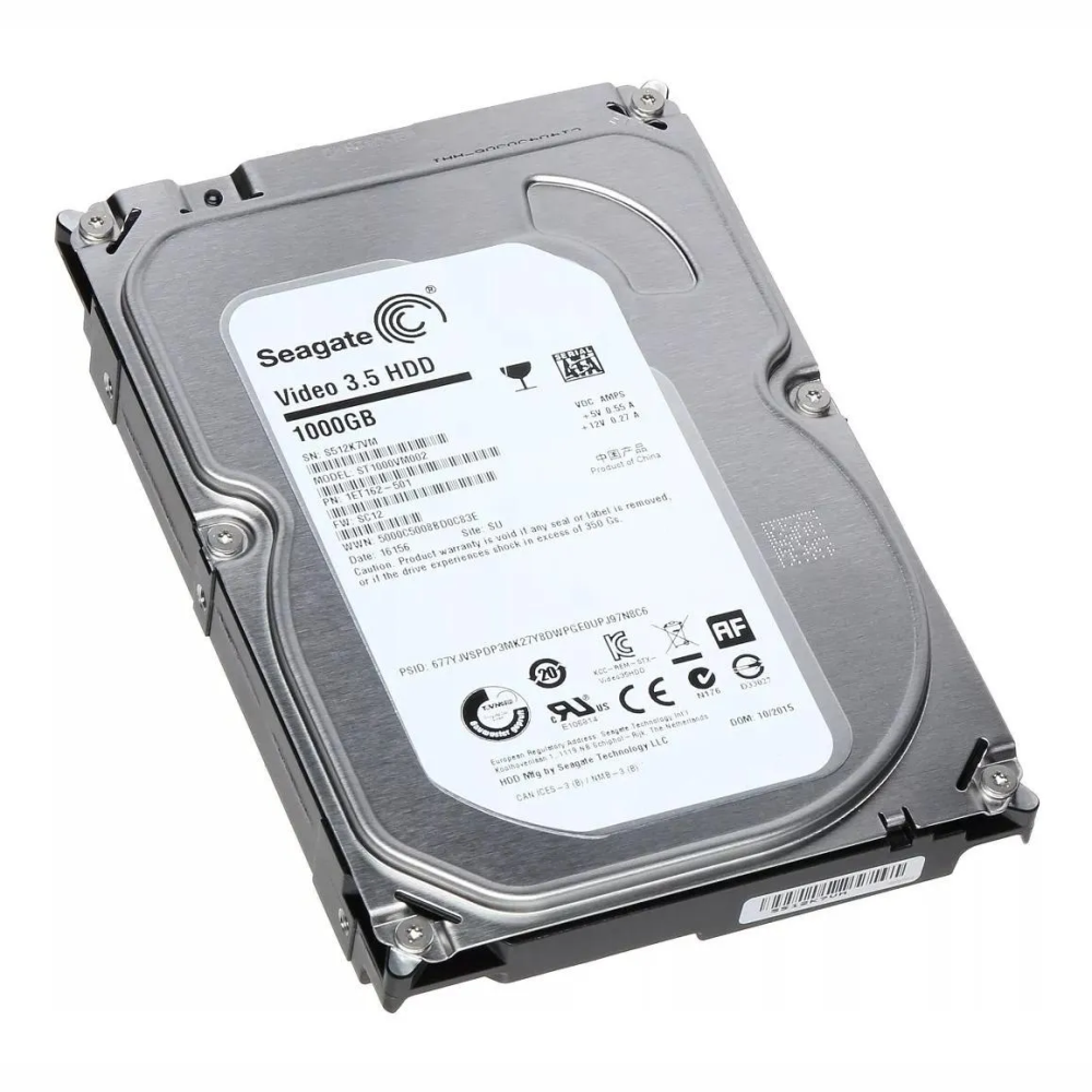 Hd Int. Desktop 1TB Seagate Video 3.5 HDD SATA3 ST1000VM002