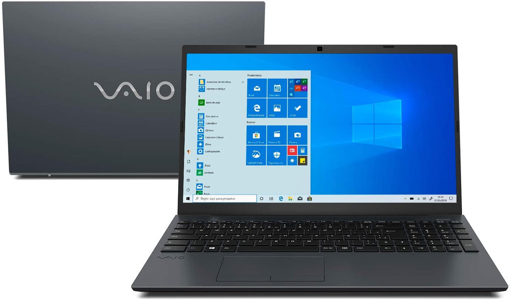 Notebook VAIO Core i3-8130U 4GB 1TB Tela 15.6” Windows 10 FE15 VJFE51F11X-B0111H