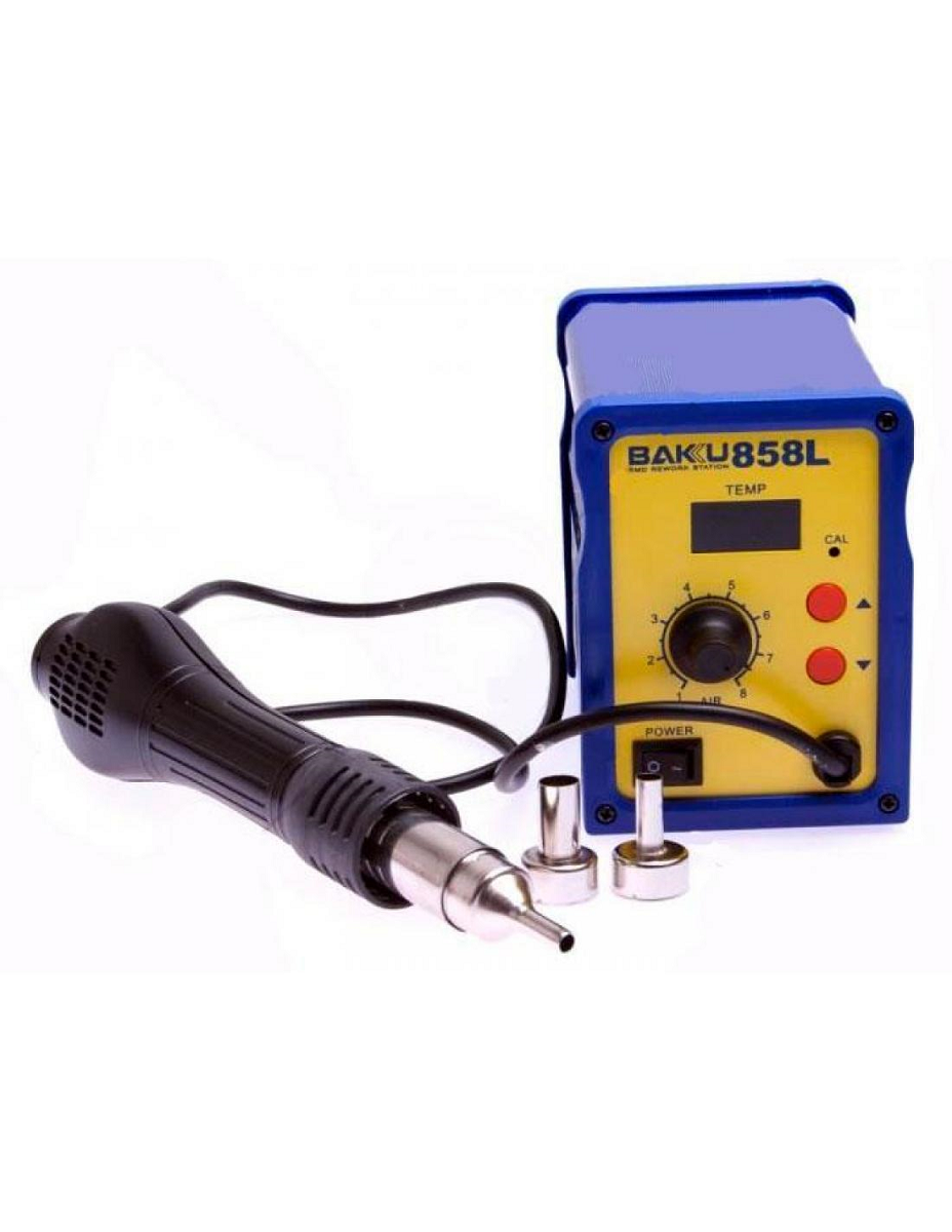 Estacao de Solda Digital +Fe BEST-858D 220 VOLTS Azul