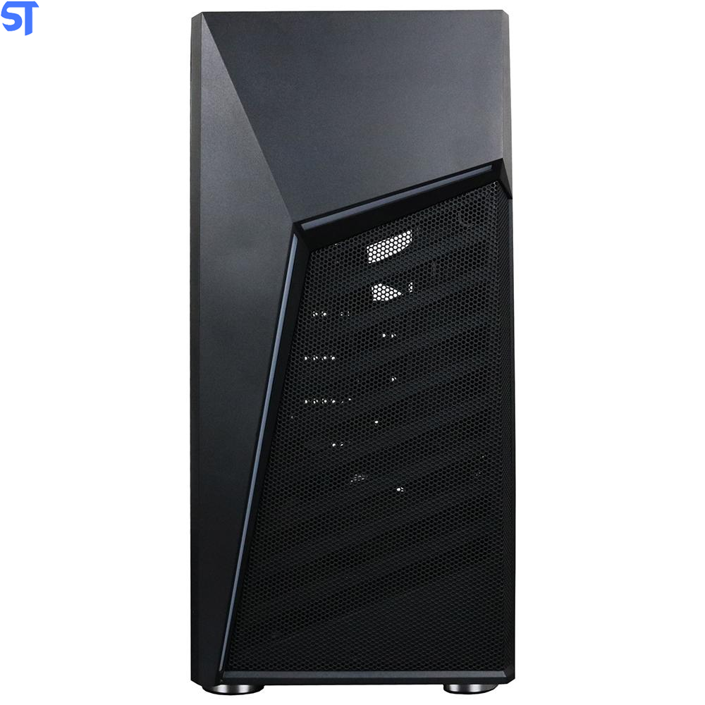 Gabinete Gamer Bg-020 Preto Bluecase - Sem Fonte / Led Rgb / Usb 3.0