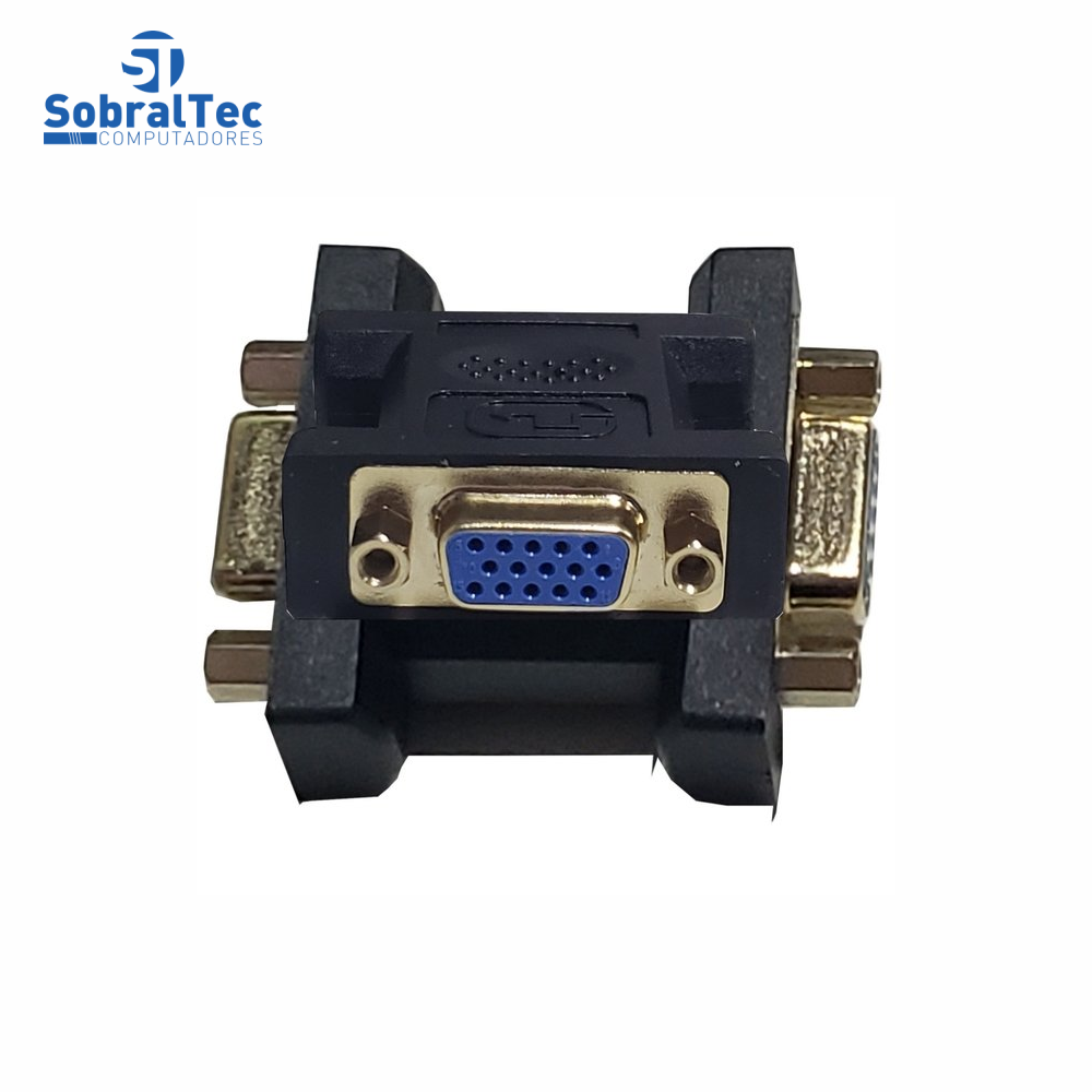 Emenda Vga Fêmea x Fêmea Extensor Conector Tomate Mhc-5207