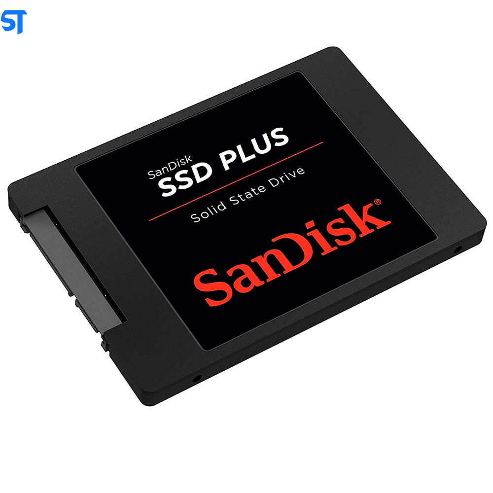 HD SSD 1TB Sandisk Plus, SDSSDA-1T00-G27 SATA, Leitura 530MB/s, Gravação 440MB/s