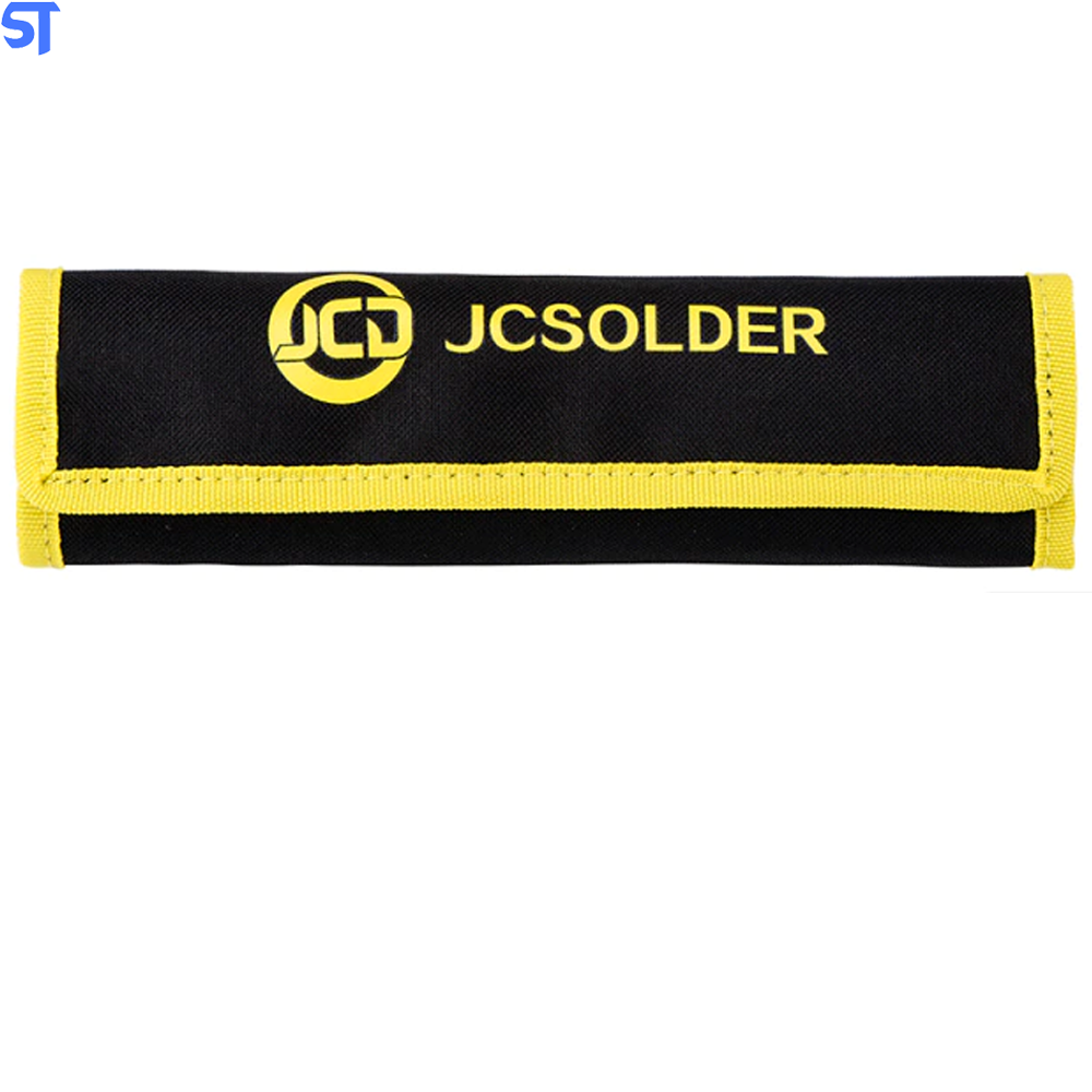 Kit Ferramenta De Solda Ferro De Madeira Jcd  Portátil Lcd Estanho De Solda Elétrica 80w Temperatura Ajustável