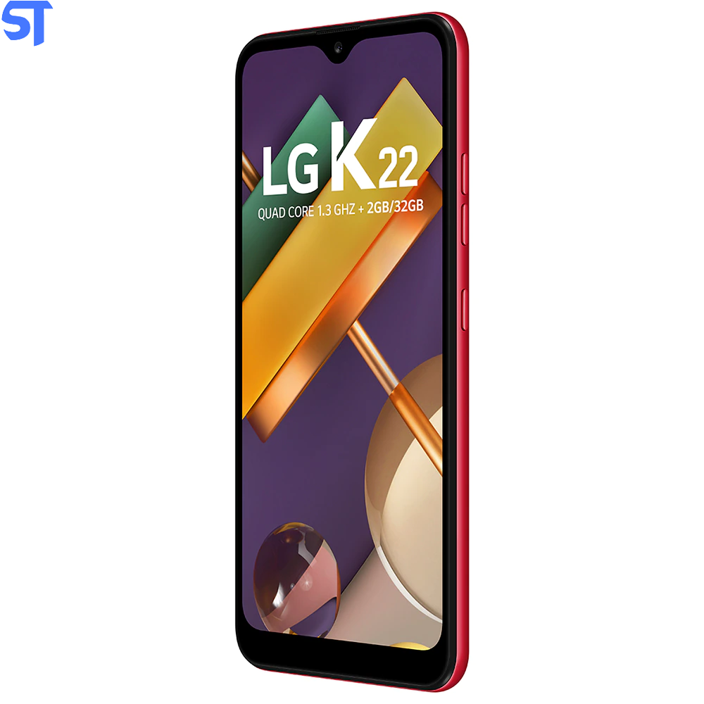 Smartphone LG K22 K200BMW Dual Chip Android 10 Tela 6.2” Quad Core 32GB 4G Câmera 13MP+2MP - Vermelho