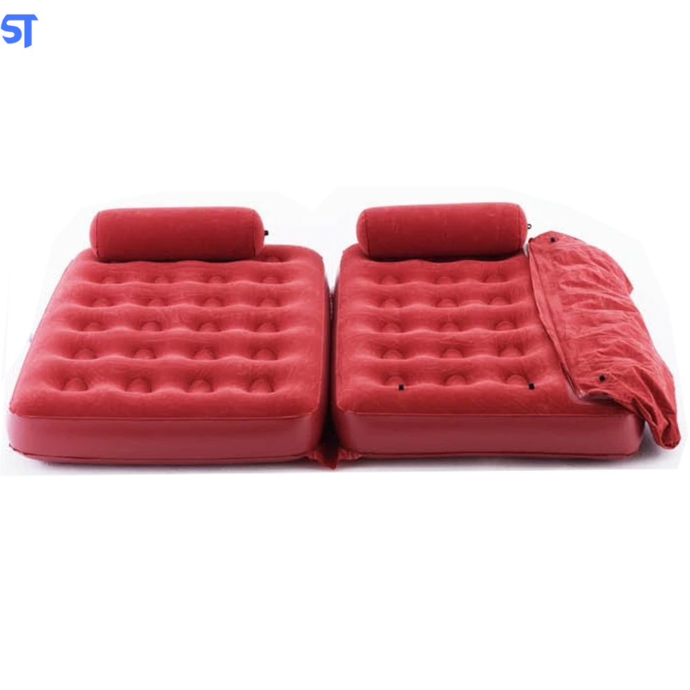 Sofá inflável 5 em 1, Cama de Casal, Dobrável BED Flcked Intime Plastics