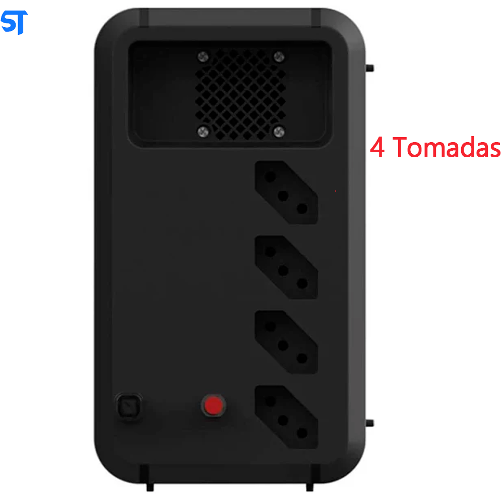 Nobreak Intelbras ATTIV 700VA-220V Saída 220 Voltes Com 4 Tomadas