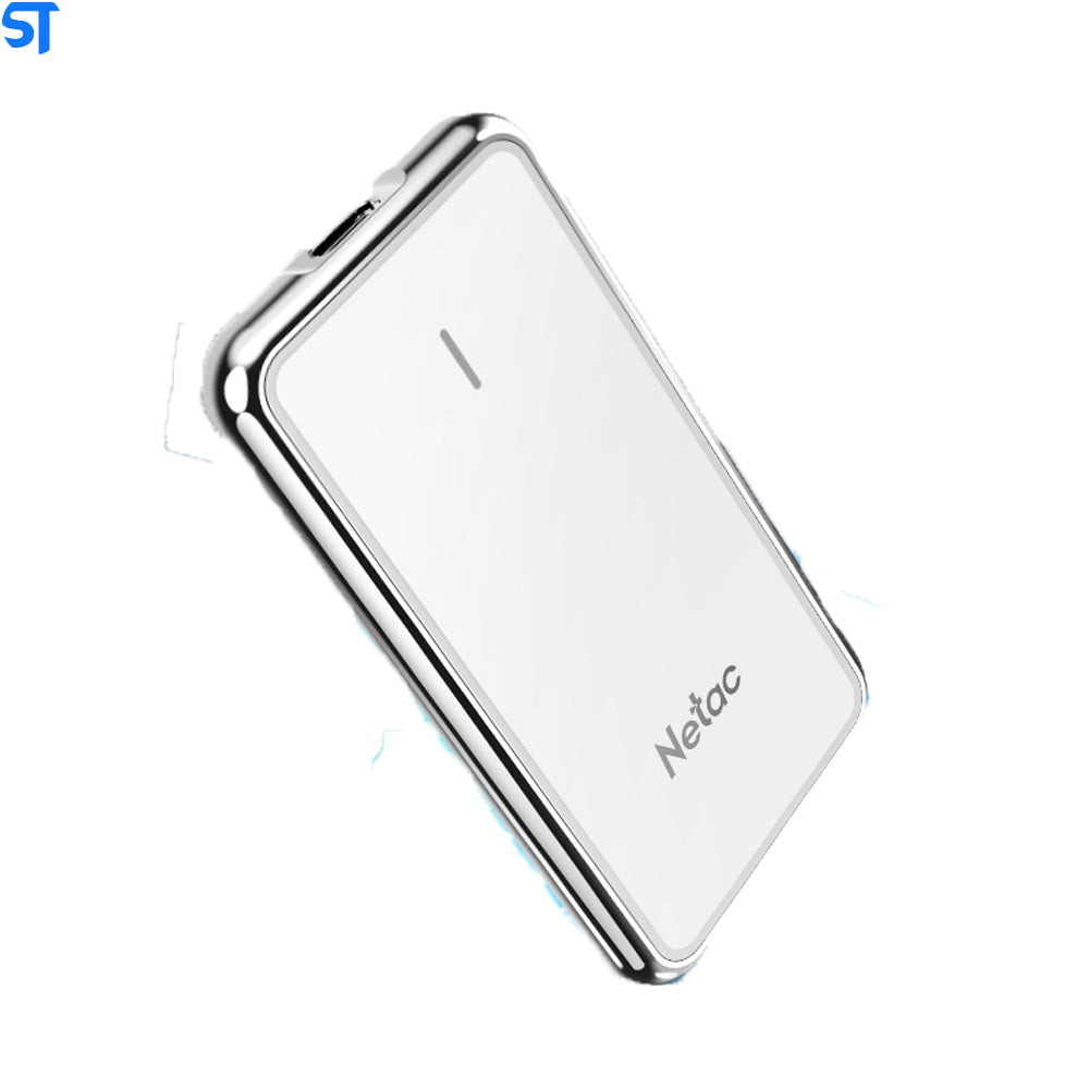 SSD Externo 1Tb Gamer Rgb LED Netac Usb-C | USB 3.2 Gen 2 | Leitura 550 Mb/S Gravação 510 mb/s